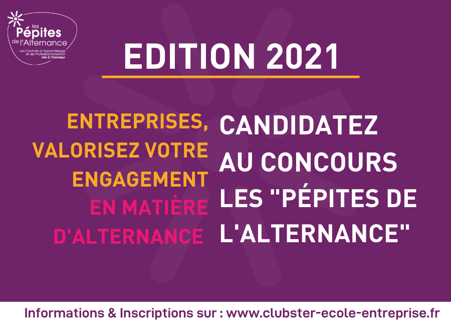 Pépites de l’alternance 2021: LANCEMENT DU CONCOURS